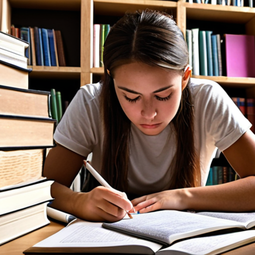 **

A focused architecture student studying hard for the architect license exam. The student is surrounded by books, notes, and practice exams, showcasing the dedication and discipline required. The atmosphere is studious and determined.

**