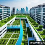 Home 22 건축기술사와 관련된 국가 프로젝트 - A detailed cityscape scene showcasing a large-scale urban development project in Bangkok, Thailand, ...